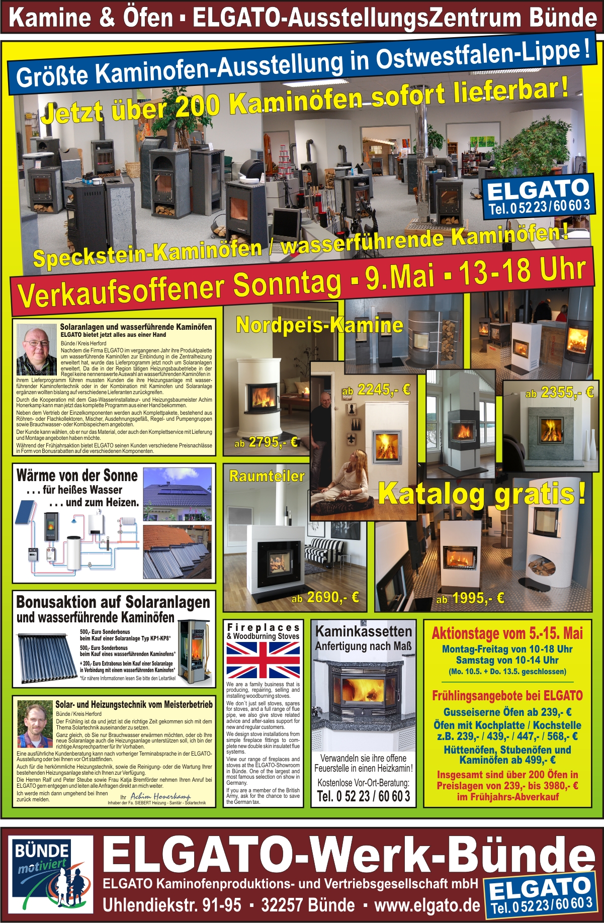 Kaminofen, Kaminkassette, Heizkamin, Kamineinsatz, Pizzaofen, BBQ, Gartengrill, B&uuml;nde, Herford, Bielefeld, Osnabr&uuml;ck, Lemgo, Detmold, Minden, L&uuml;bbecke, Hille, Paderborn, Delbr&uuml;ck